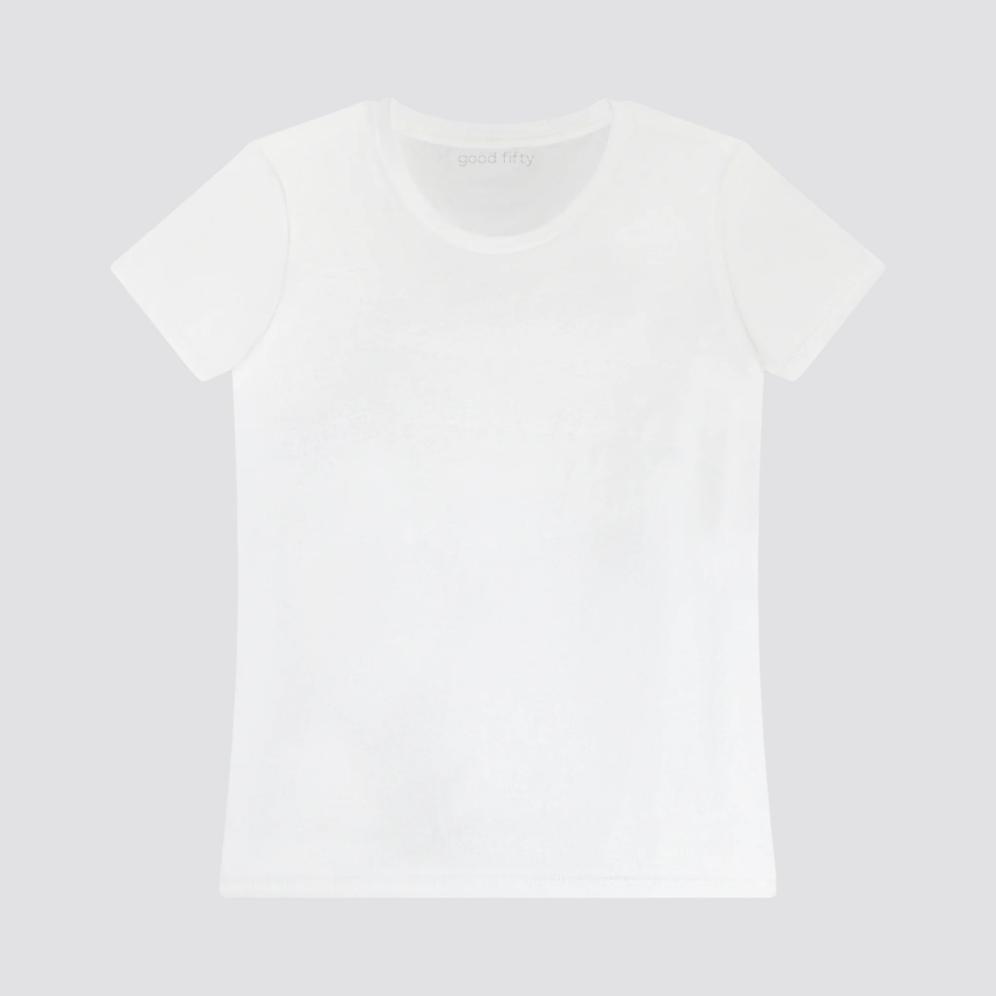 Women's fitted tee made from 100% organic cotton, eco-friendly and breathable, perfect for layering or standalone wear.